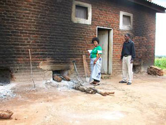 School water, sanitation and kitchen facilities (exterior of kitchen) 